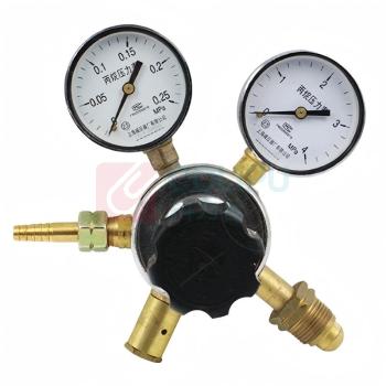 上减 丙烷减压器 YQW-2 0.16×2.5MPa 输入螺纹G5/8左 输出螺纹M16×1.5左 不包含第三方检定