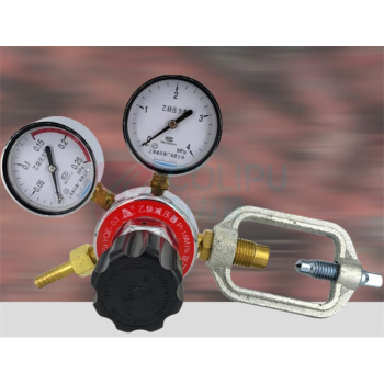 上减 乙炔减压器 YQE-03 0.25×4MPa 输入螺纹框架扎栏 输出螺纹M16×1.5 不包含第三方检定