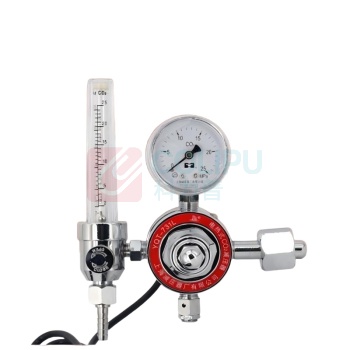 上减 二氧化碳减压器 YQT-731LR 220V 25L/min×25MPa 输入螺纹G5/8 输出螺纹M16×1.5 不包含第三方检定