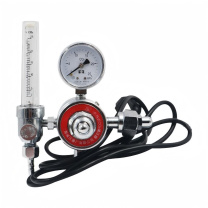 上减 二氧化碳减压器 YQT-731LR 36V 25L/minx25MPa 输入螺纹G5/8 输出螺纹M16x1.5 不包含第三方检定