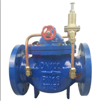 加能 QT450先导式减压阀 200X-16Q-DN40 DN40 法兰连接接口 球墨铸铁阀体 公称压力16bar 适用温度<70℃ 运费另议