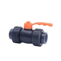 双恒 UPVC双活接球阀 UPVC DN65