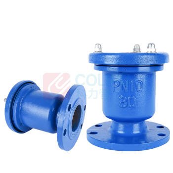 加能 QT450单口排气阀 P41X-16Q-DN40 DN40 法兰连接接口 球墨铸铁阀体 公称压力16bar 适用温度<80℃运费另议