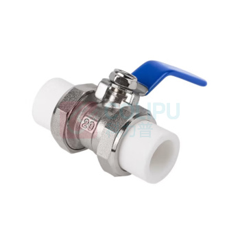 超越 球阀PPR双活接球阀 国标大体 CY-S-SL01 50mm