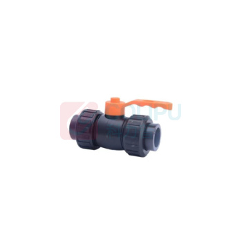 双恒 UPVC双活接球阀 UPVC DN50 1.6mpa