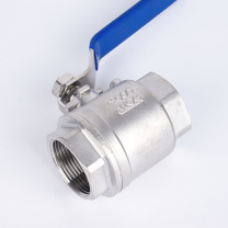 锐阁 不锈钢304内螺纹两片式球阀 Q11F-16P DN50 (ZG2”)