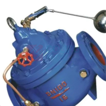 加能 QT450遥控浮球阀 100X-10Q-DN450 DN450 法兰连接接口 球墨铸铁阀体 公称压力10bar 适用温度<70℃运费另议
