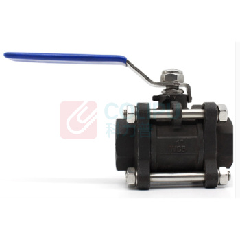 加能 WCB三片式球阀 Q11F-25C-DN40 DN40 内螺纹接口 公称压力25bar 适用温度<120℃ 运费另议