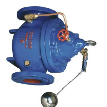加能 QT450遥控浮球阀 100X-10Q-DN500 DN500 法兰连接接口 球墨铸铁阀体 公称压力10bar 适用温度<70℃ 运费另议