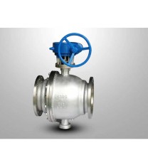 加能 CF3M软密封涡轮 固定球阀 Q347F-25RL-DN80 DN80 法兰连接接口 公称压力25bar 温度80℃ 运费另议