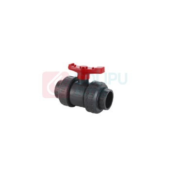 双恒 UPVC双活接球阀 DN20 工作压力1.6mpa 适用温度80℃ 