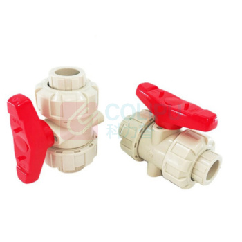 润宏工品 PPH活接球阀 DN20 φ25 (白色)