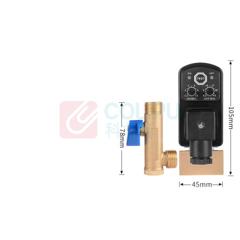 米星 自动排水电磁阀门 SDD104 AC220V4分分体