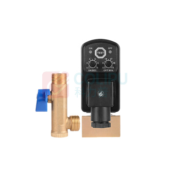 米星 自动排水电磁阀门 SDD104 AC220V4分分体