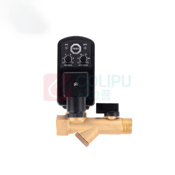 米星 自动排水电磁阀门 SDD105 AC220V4分连体