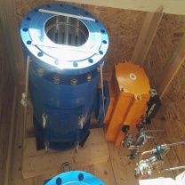 ERHARD 轴流调节阀 NEEDLE VALVE DN350 PN16