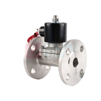伊莱科(ELECALL) 不锈钢电磁阀 2W-500-50BF 法兰式 (2寸) AC220V