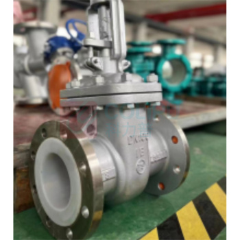 远大阀门 电厂专用不锈钢衬氟闸阀 Z41 F46 -16P-DN200 304不锈钢+衬氟 温度:小于等于120度/连接方式:法兰