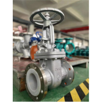 远大阀门 电厂专用不锈钢衬氟闸阀 Z41F46 -16RL-DN300 316不锈钢+衬氟 温度:小于等于120度/连接方式:法兰