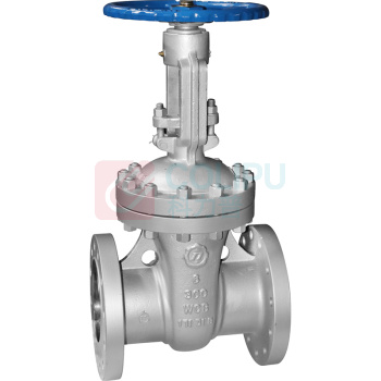 加能 WCB楔式闸阀 Z41H-300LBC-DN40 DN40 法兰连接接口 明杆 适用温度<380℃ 运费另议