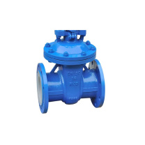 加能 WCB衬氟闸阀 Z41F46-10C-DN500 DN500 法兰连接接口 公称压力10bar 温度120℃ 运费另议