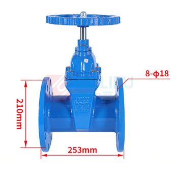 康格雅 暗杆软密封闸阀 法兰闸阀 消防自来水阀门开关 Z45X DN150 【国标重体】 