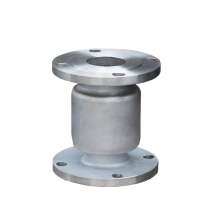 康迪普 止回阀 H42W-16P 公称通径:DN100, 公称压力:1.6MPa, 结构长度:210mm, 密封副材质:橡胶, 阀瓣形式:升降式, 阀体材质:不锈钢, 端部连接形式:法兰, 结构形式:直通流道