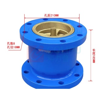 恒兴 消声止回阀 DN125 长度185mm