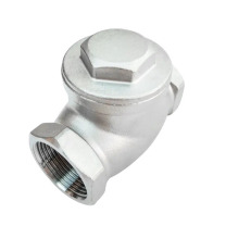 远大阀门 止回阀 H14W-10P-DN25 连接形式:ZG/PT/Rc内螺纹,阀体材料:304不锈钢
