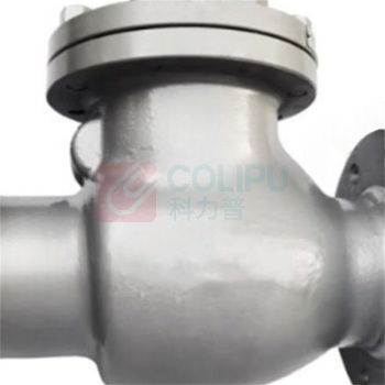 远大阀门 止回阀 H44H-64-DN125 连接形式:法兰,阀体材料:WCB L=500mm