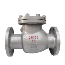 加能 WC6旋启式止回阀 H44Y-25I-DN80 DN80 法兰连接接口 公称压力25bar 适用温度–46~450℃ 运费另议