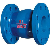 加能 QT450静音止回阀 DRVZ-10Q-DN300 DN300 法兰连接接口 球墨铸铁阀体 公称压力10bar 铜芯 适用温度<80℃运费另议