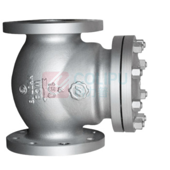 加能 CF8旋启式止回阀 H44W-300LBP-DN150 DN150 法兰连接接口 适用温度–20~200℃ 运费另议