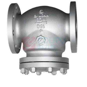 加能 CF8旋启式止回阀 H44W-600LBP-DN50 DN50 法兰连接接口 适用温度–20~200℃运费另议