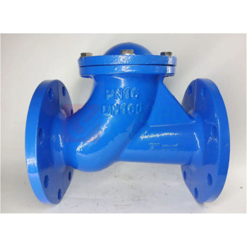 加能 QT450球型止回阀 HQ41X-10Q-DN250 DN250 法兰连接接口 球墨铸铁阀体 公称压力10bar 适用温度<80℃ 运费另议