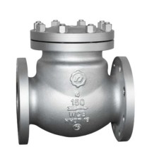 加能 CF8旋启式止回阀 H44W-150LBP-DN200 DN200 法兰连接接口 适用温度–20~200℃ 运费另议