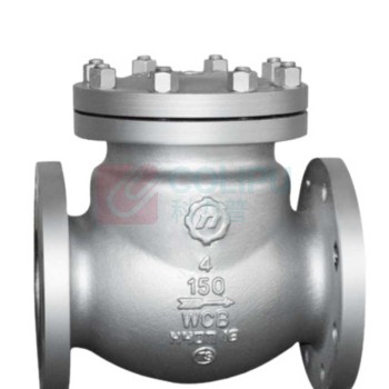 加能 CF8旋启式止回阀 H44W-150LBP-DN80 DN80 法兰连接接口 适用温度–20~200℃ 运费另议