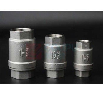 加能 CF8立式止回阀 H12W-16P-DN50 DN50 内螺纹接口 公称压力16bar 适用温度-20~180℃ 运费另议