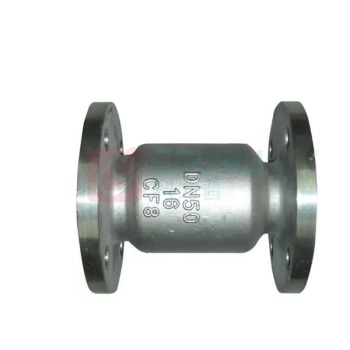 加能 CF8立式止回阀 H42W-25P-DN400 DN400 法兰连接接口 公称压力PN25 适用温度-20~180℃ 运费另议