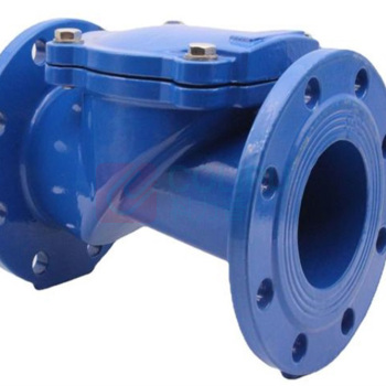 加能 QT450橡胶瓣止回阀 H44X-10Q-DN50 DN50 法兰连接接口 球墨铸铁阀体 公称压力10bar 适用温度<80℃ 配套法兰+螺栓+螺母+垫片 运费另议