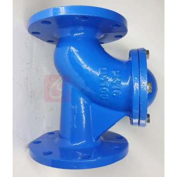 加能 QT450球型止回阀 HQ41X-10Q-DN40 DN40 法兰连接接口 球墨铸铁阀体 公称压力10bar 适用温度<80℃运费另议