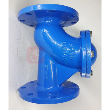 加能 QT450球型止回阀 HQ41X-16Q-DN40 DN40 法兰连接接口 球墨铸铁阀体 公称压力16bar 适用温度<80℃ 运费另议