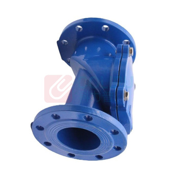 加能 QT450橡胶瓣止回阀 H44X-10Q-DN700 DN700 法兰连接接口 球墨铸铁阀体 公称压力10bar 适用温度<80℃ 运费另议