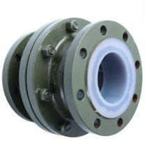 加能 WCB衬氟立式止回阀 H42F46-10C-DN400 DN400 法兰连接接口 公称压力10bar 温度120℃ 运费另议