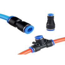 ARITER 气动工具软管接头 正三通PE10-10MM