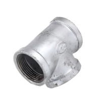 辽誉 镀锌内丝异径三通 DN40*25 变径三通 玛钢管件水管配件