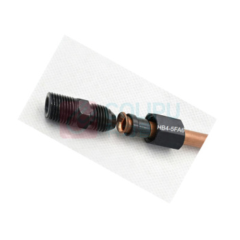 番鑫工贸 扩口式A型直通管接头 HB4-5FA6