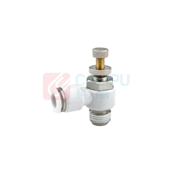 康格雅 白色接头 插管10mm 螺纹1/4 白色SL10-02