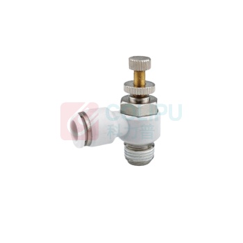 康格雅 白色接头 插管10mm 螺纹1/4 白色SL10-02