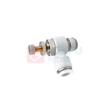 康格雅 白色接头 插管10mm 螺纹1/4 白色SL10-02